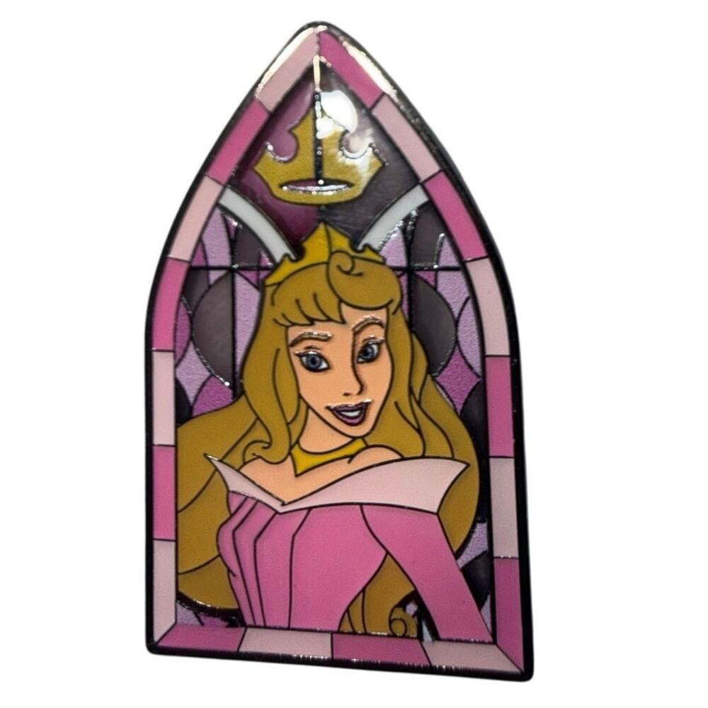 Loungefly Princess Stained Glass Arch Sleeping Beauty Aurora Pin Blind Box